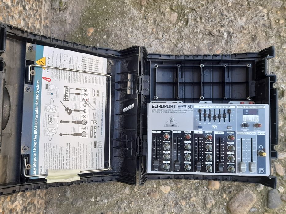 Mixer amplificat Behringer Europort EPA150 cu efecte Craiova • OLX.ro