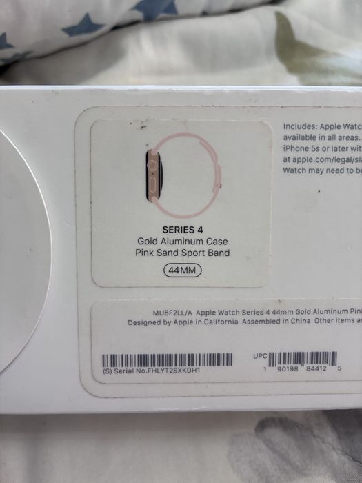 Apple watch series 4, 44mm