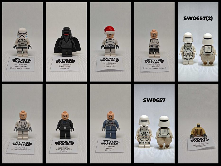 Lot Figurine originale Lego Star Wars