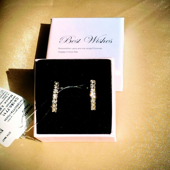 Серьги с бриллиантами ЯКУТИИ!!