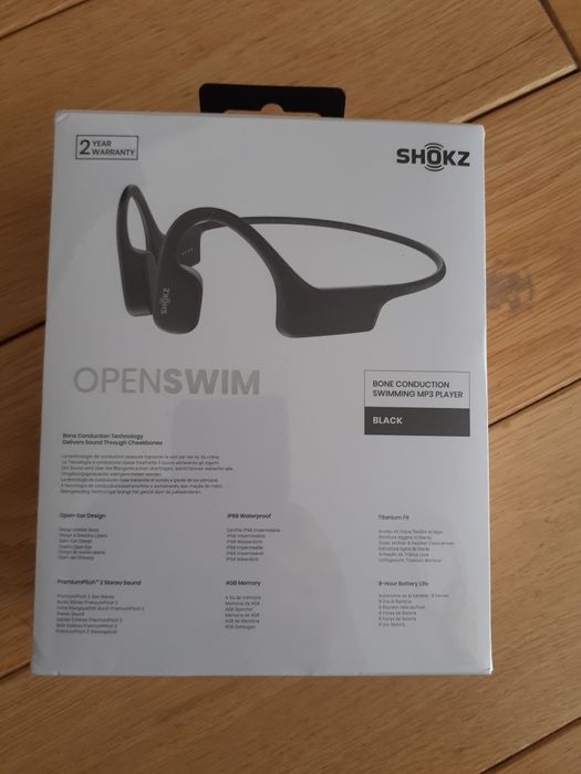 Căști Etanșe Înot Conducție Osoasă OPENSWIM MP3

799