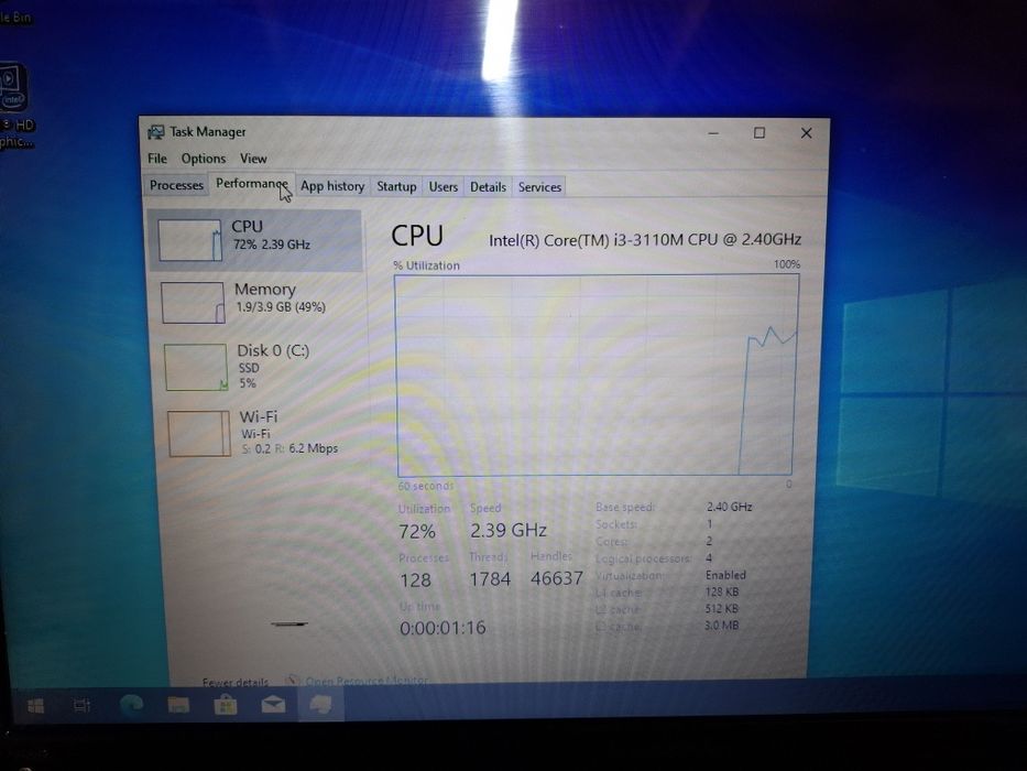 Laptop Lenovo g580
