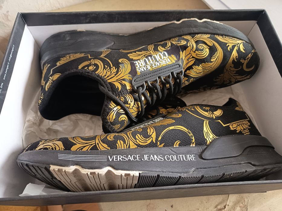 Versace couture shoes