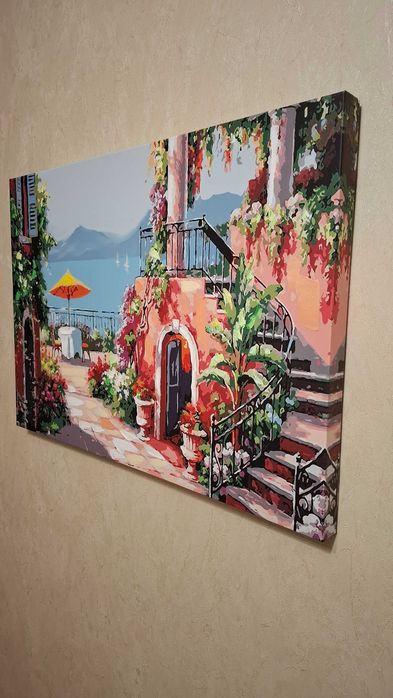 Италианско кафене 70х50 картина, декор