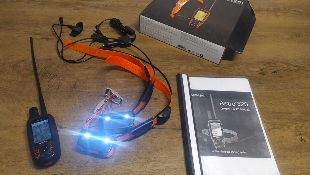 Garmin Astro 320 +zgarda T5 si TT15