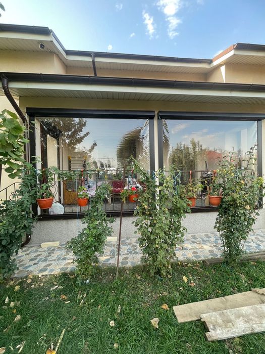 Terase și foișoare cu folie transparenta