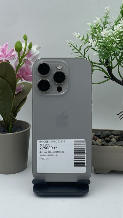 iPhone 15 Pro 128GB (capacity) 78%  Айфон 15 Прo 128гб (емкость)78%
