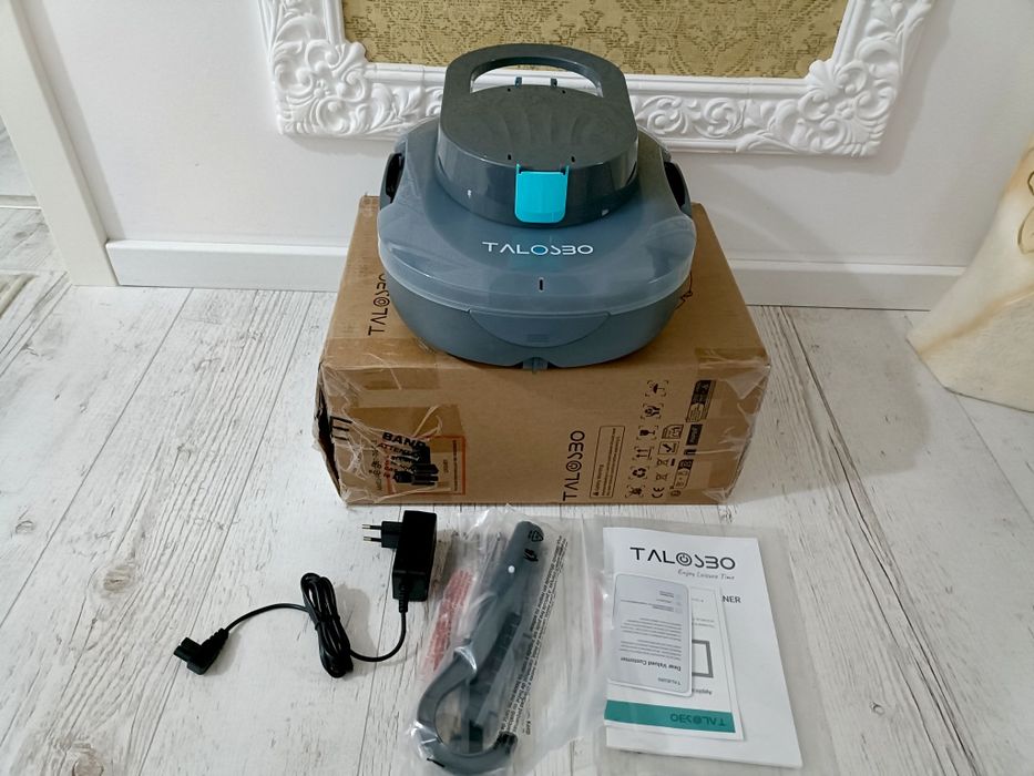 NOU Robot piscina Talosbo Pleco S1 aspirator piscina automat fara fir