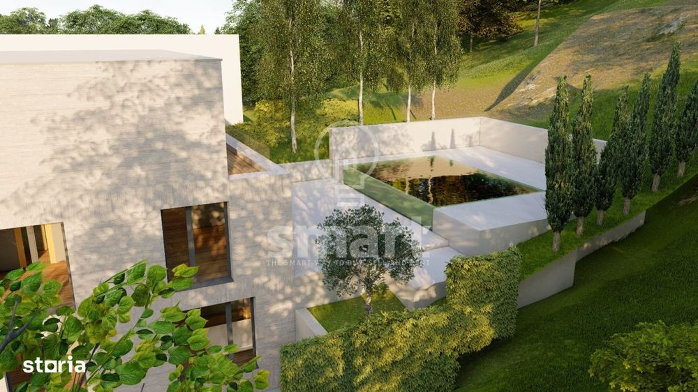 Teren autorizat duplex Grigorescu 550 mp view panoramic constructie im