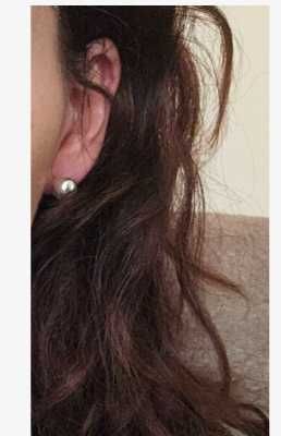 Сребърни обеци топчета 8 мм