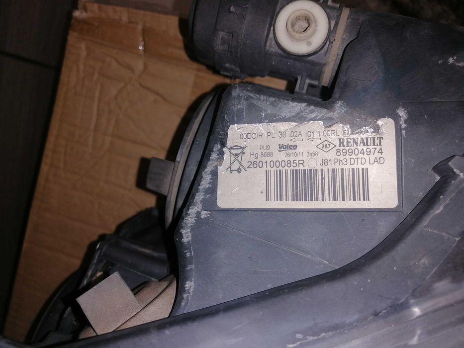 фар десен, ксено, Renault Espace JK 2002 – 2014