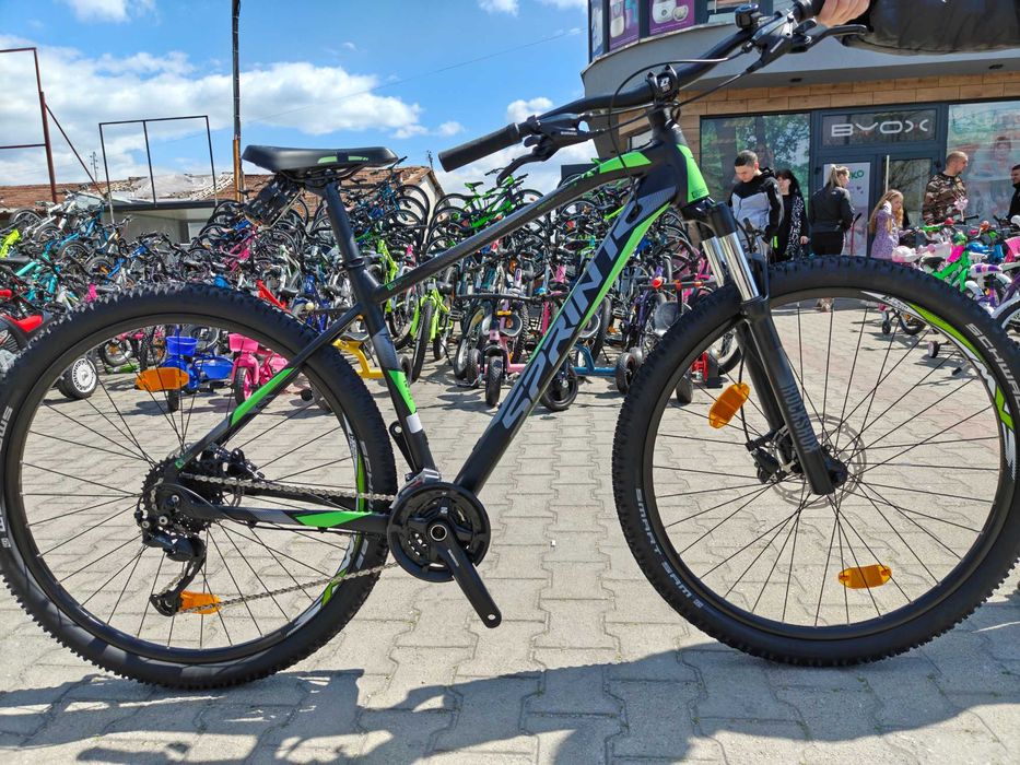 PA Велосипед 29" APOLON черен/зелен