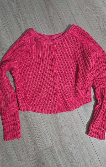 Pulover fucsia S