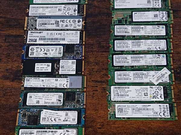 SSD M2 Sata 256, NVMe 512 gb, SKhynix WD Kioxia Kingston