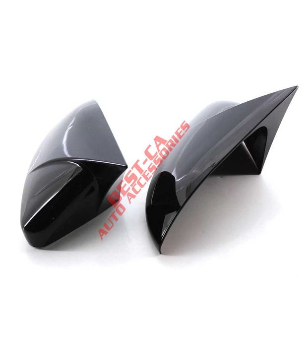 Капаци огледала с щипки черен гланц Batman за VW Golf Mk7 (2013-2019)