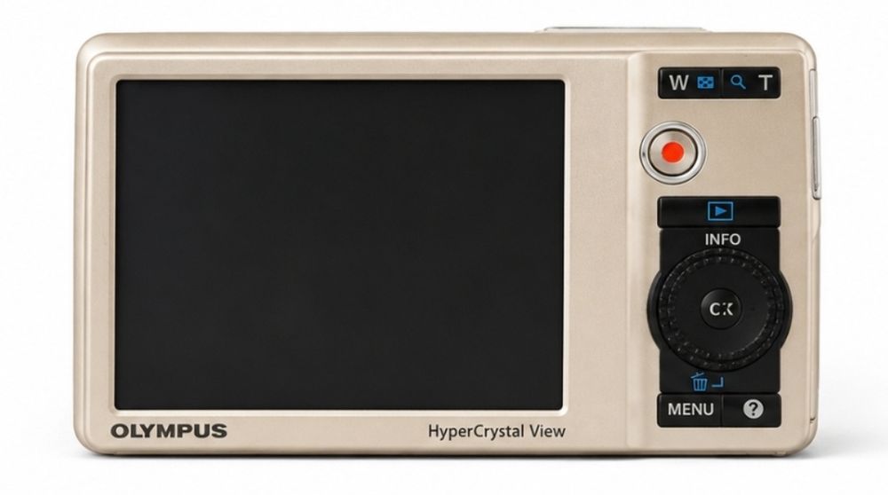 Aparat Foto Digital Vintage Olympus Mju 5010 (Stylus)  - Trend Y2K / Retro!
