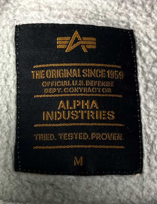 Alpha Industries Basic Big Logo Hoodie Мъжко Горнище