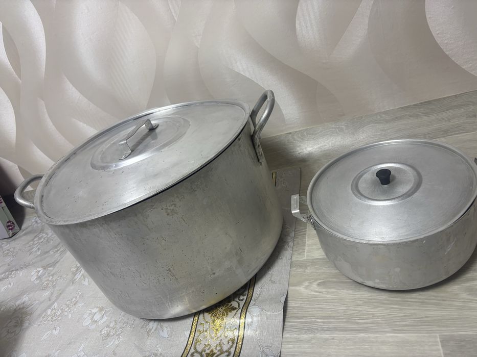 Кострюли алюминевые