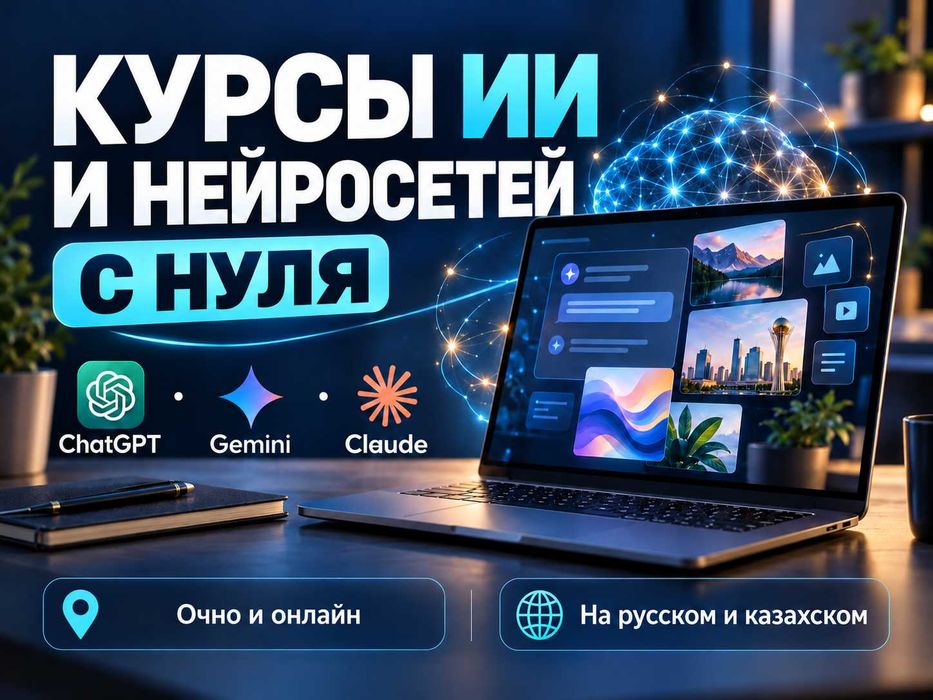 Курсы ИИ и нейросетей с нуля