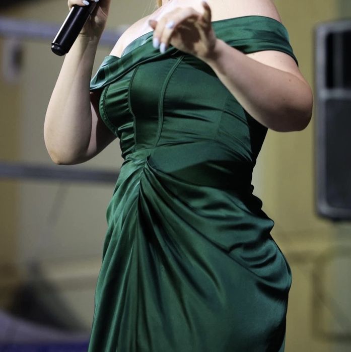 Rochie elegantă satin