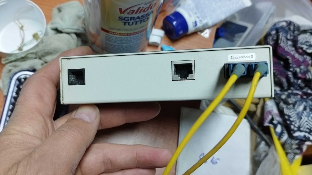 Wizlan - WLM-220 преобразувател на оптичен сигнал - влакна - конвертор