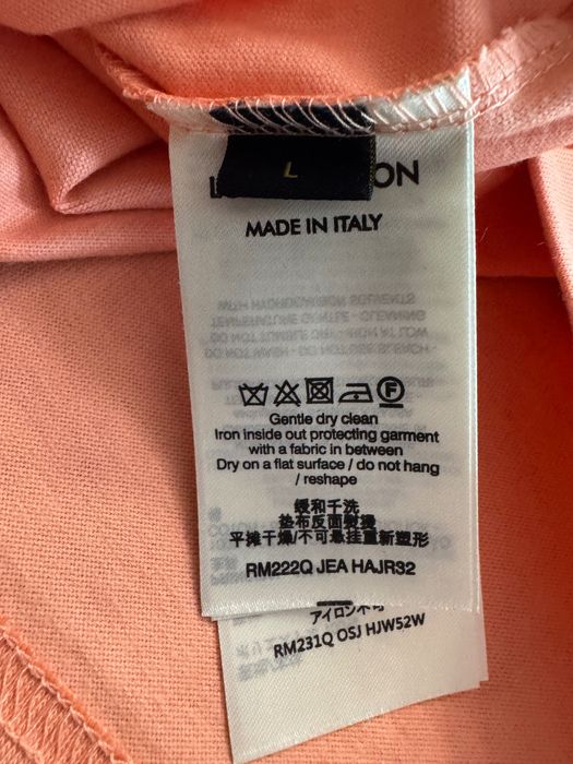 Louis Vuitton-Чисто нова оригинална мъжка тениска Л