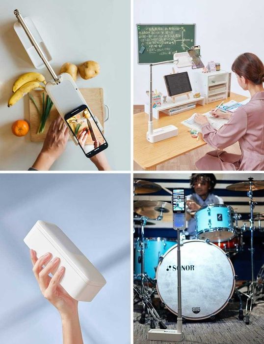 Висококачествна смарт стойка за телефон с осветление Viozon V6W