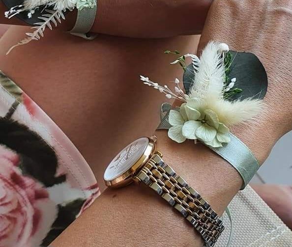 8 Cocarde din flori criogenate și uscate