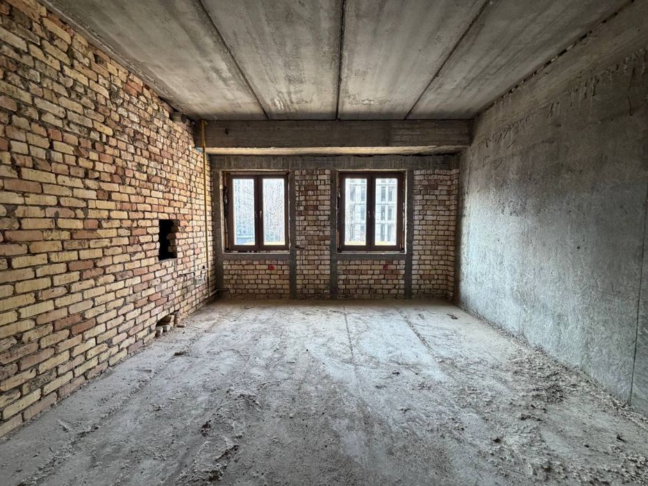 Новостройка ЖК Sayram 3-4 комнатная 2 этаж, 97м2.Коробка.Есть Кадастр