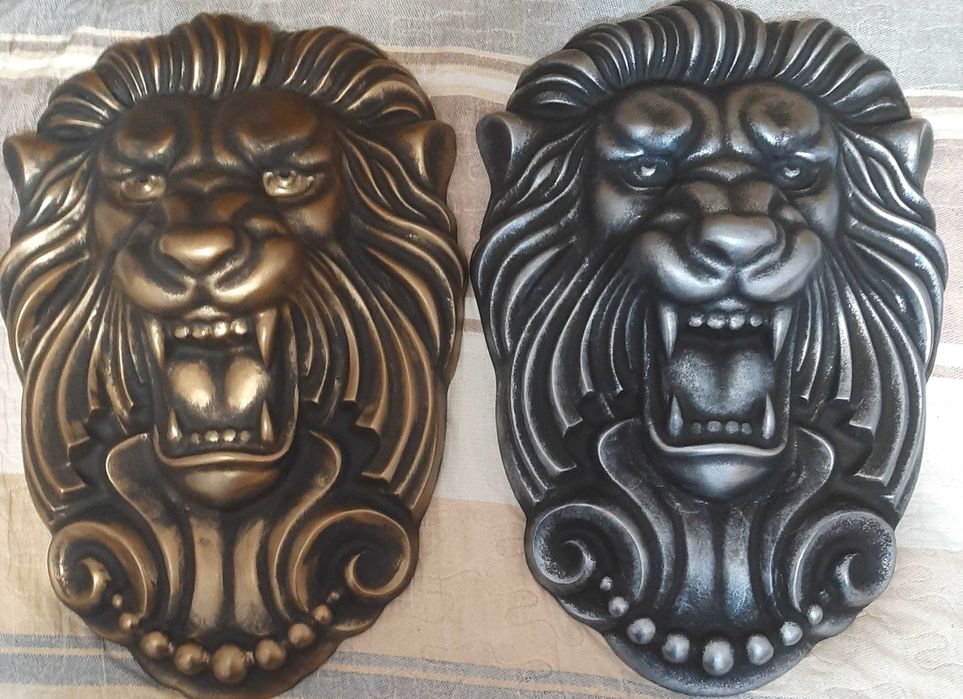 Интерьерная картина "Барельеф Маска льва"