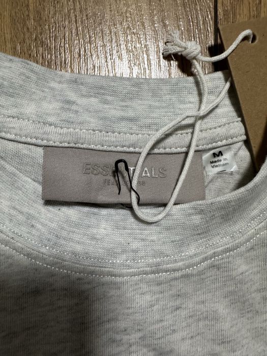 Fear Of God "Essentials" Oatmeal T-shirt