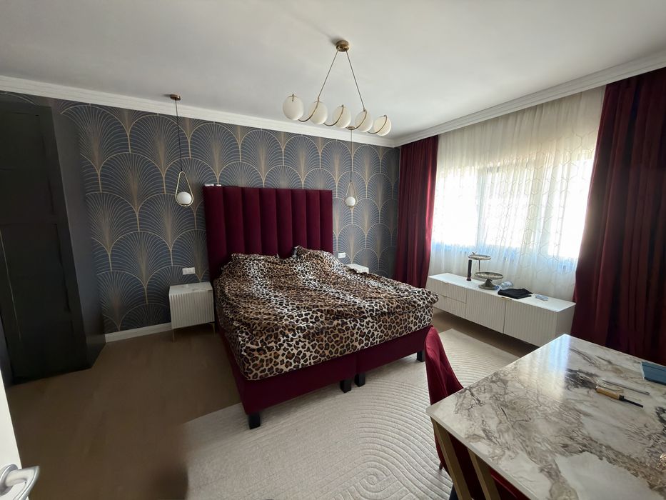 Vila 5 camere (plus dressing) Valea Lupului, mobilata si utilata