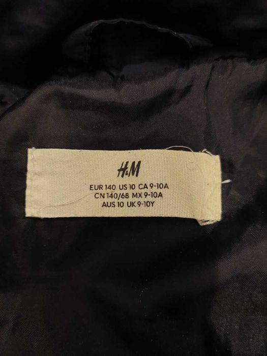 Vand geaca lunga, copii, H&M - marimea 140cm