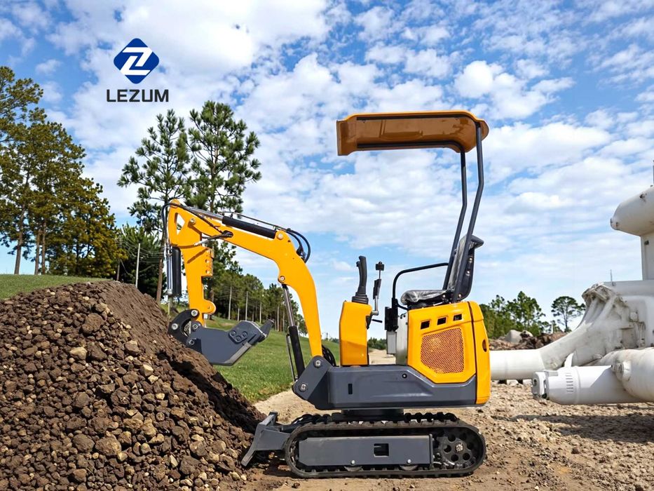 LEZUM DY10 Mini excavator chinezesc de vânzare, preț super mic