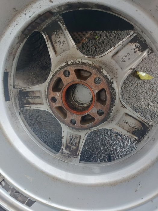 Set jante aliaj+cauciucuri iarna Opel inclusiv prezoane