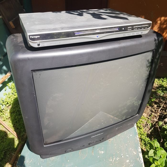 Телевизор+DVD плеер