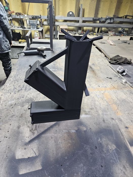 Печь походная "Щепочница"