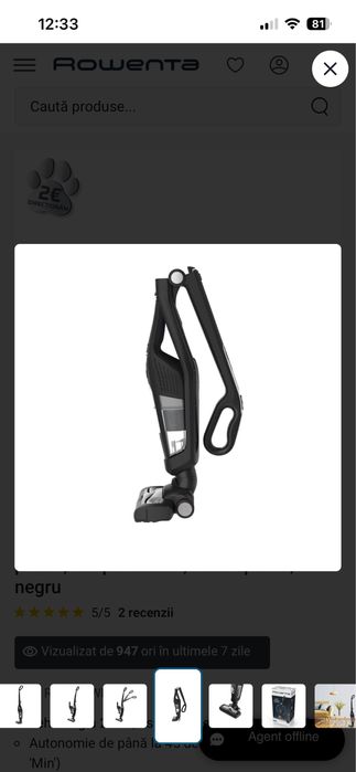 Aspirator vertical Rowenta