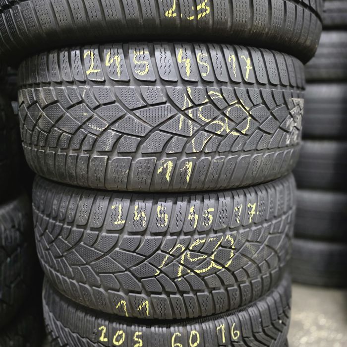 2x 245/45/17 M+S DUNLOP Stare excelenta