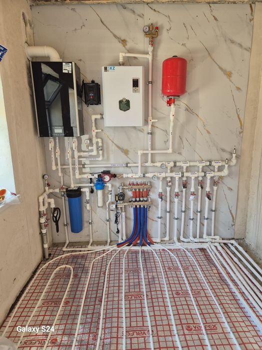 Отопление водоснабжения.