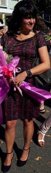 Секси рокли МОРГАН - синя, жълта и шарка змия, Размер М 38-40