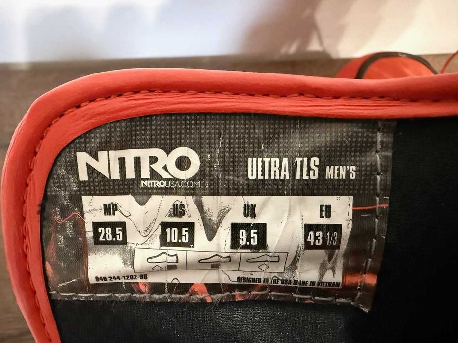 Boots snowboard NITRO Ultra TLS, men, 43 EU