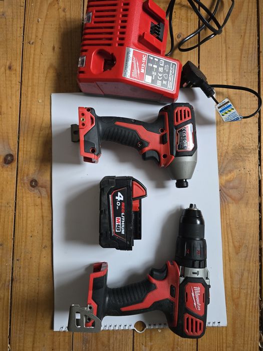 Milwaukee set folosite doar de cateva ori