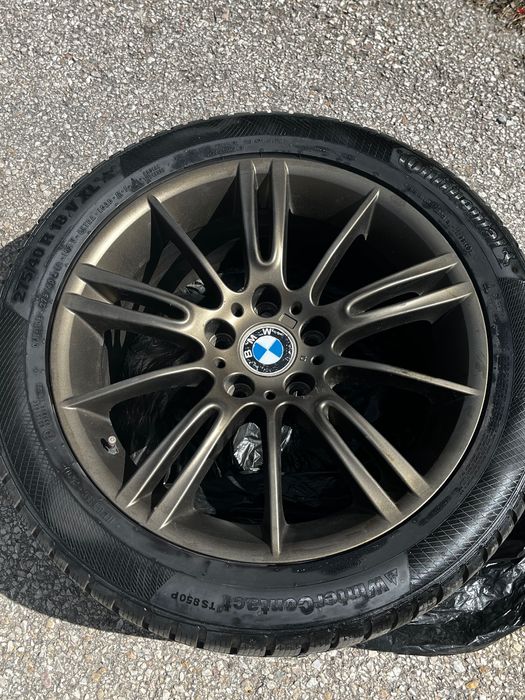 Джанти 18 , 5/120 Спорт Пакет с Гуми Continental , BMW БМВ