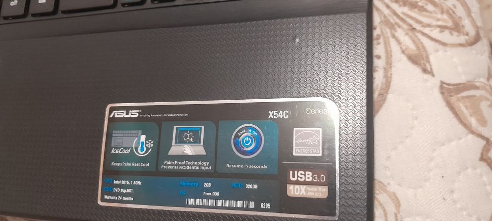 Laptop ASUS X54C