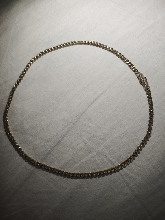 Lanț cuban aur 14 k