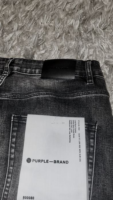 Blugi Purple-Brand Gri