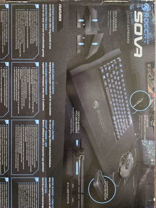 Tastatura Gaming Lapboard Roccat Sova
