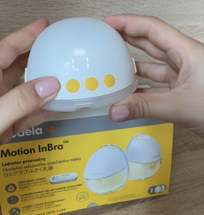 Двойна електрическа помпа за кърма Medela - Motion InBra