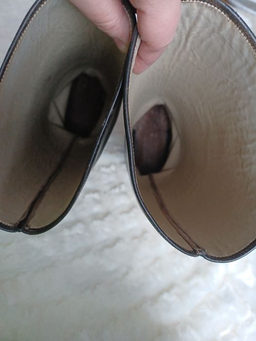 Cizme vintage militare piele